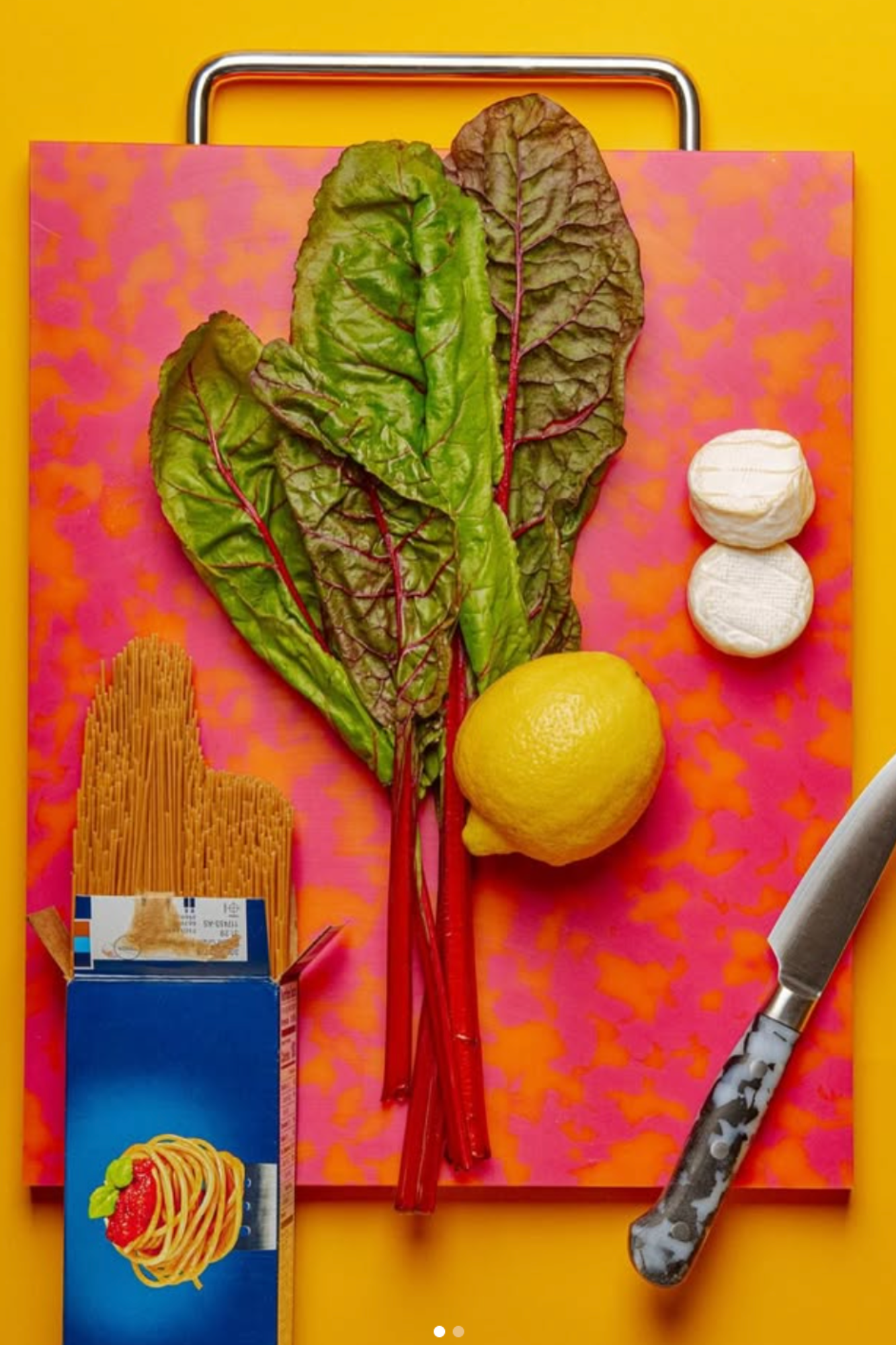 Large Cutting Board | Pink/Orange
