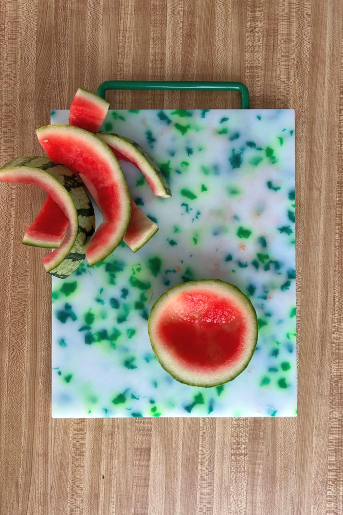 Large Cutting Board | Green/White
