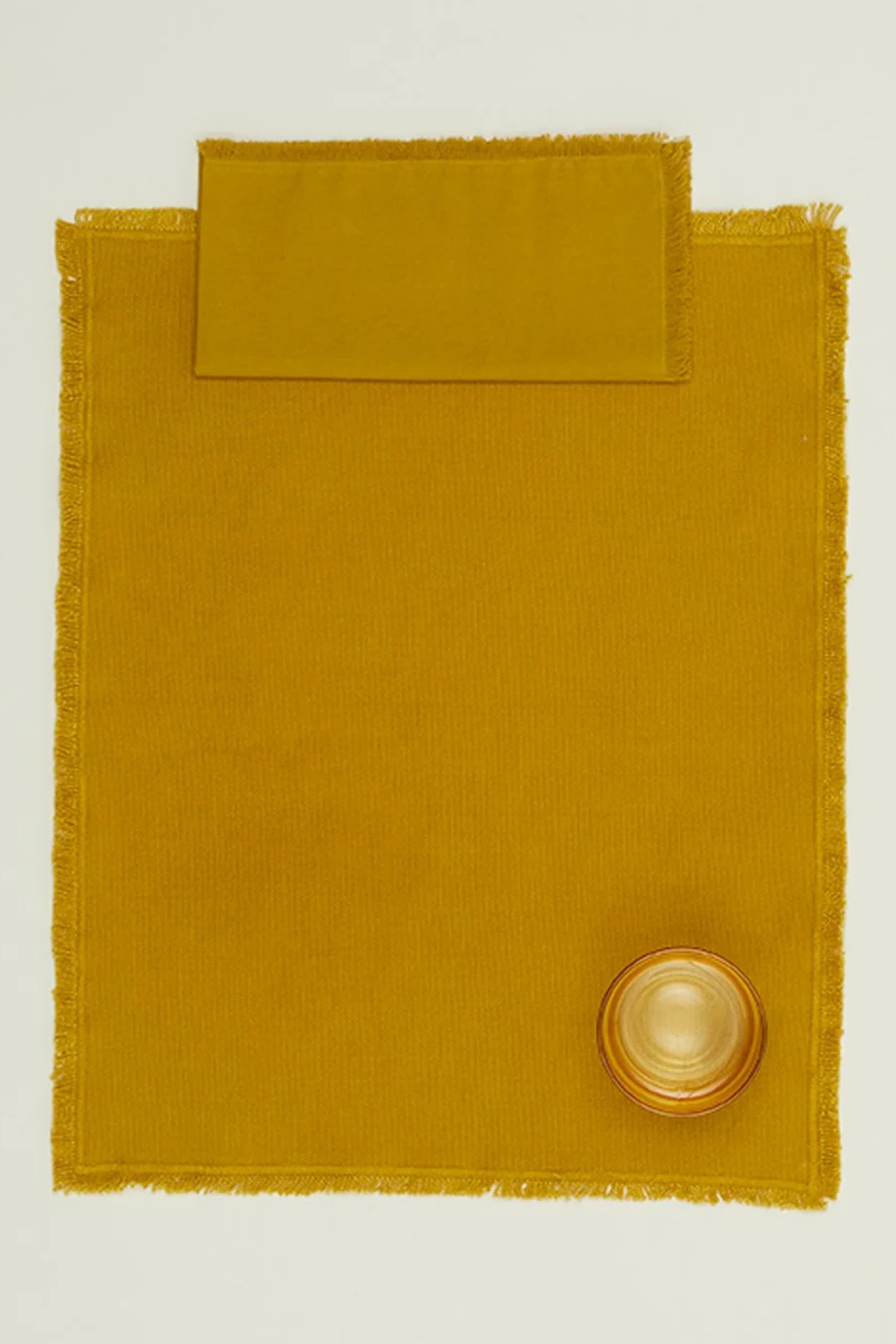 Essential Dinner Placemats Mustard | Set of 4