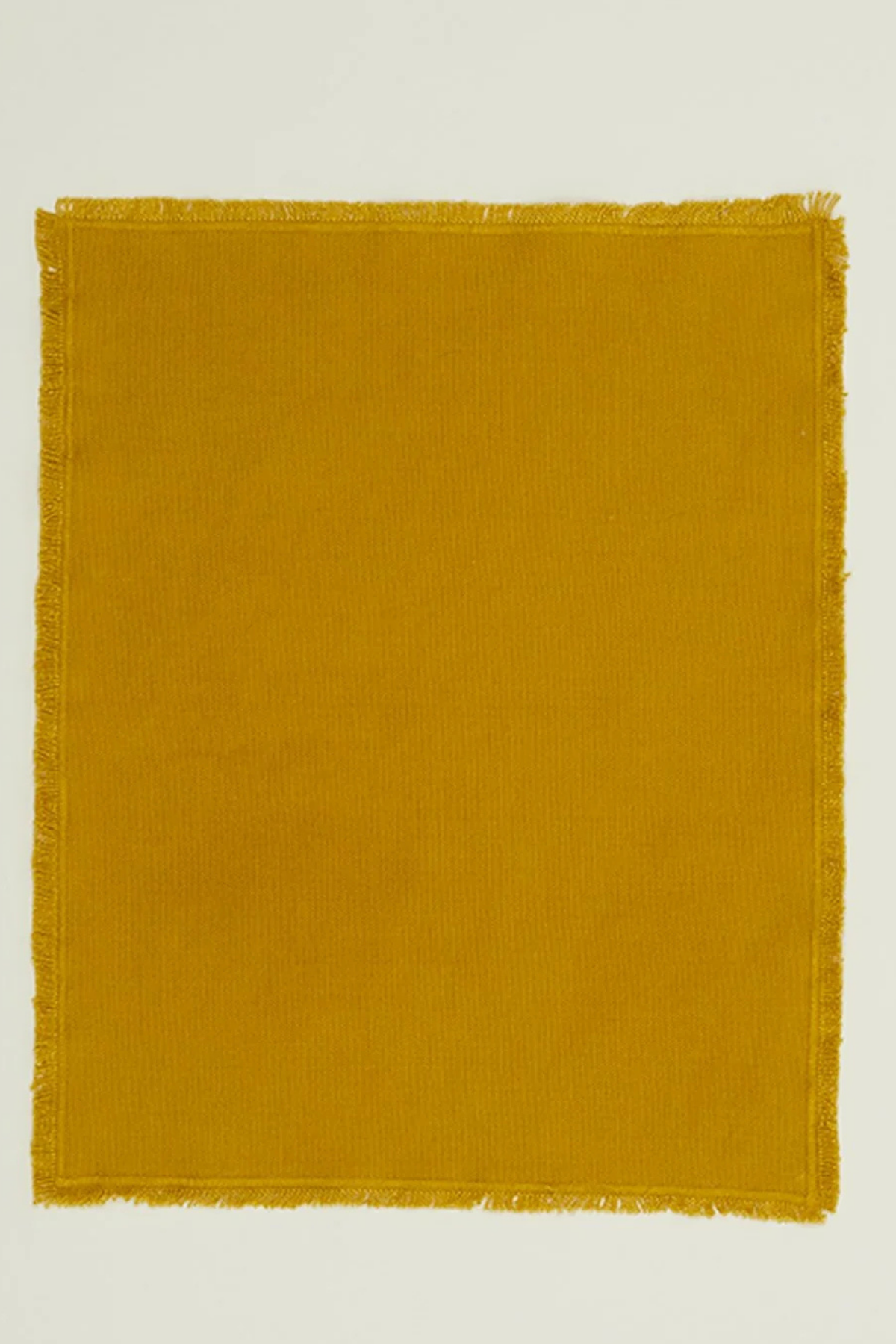 Essential Dinner Placemats Mustard | Set of 4