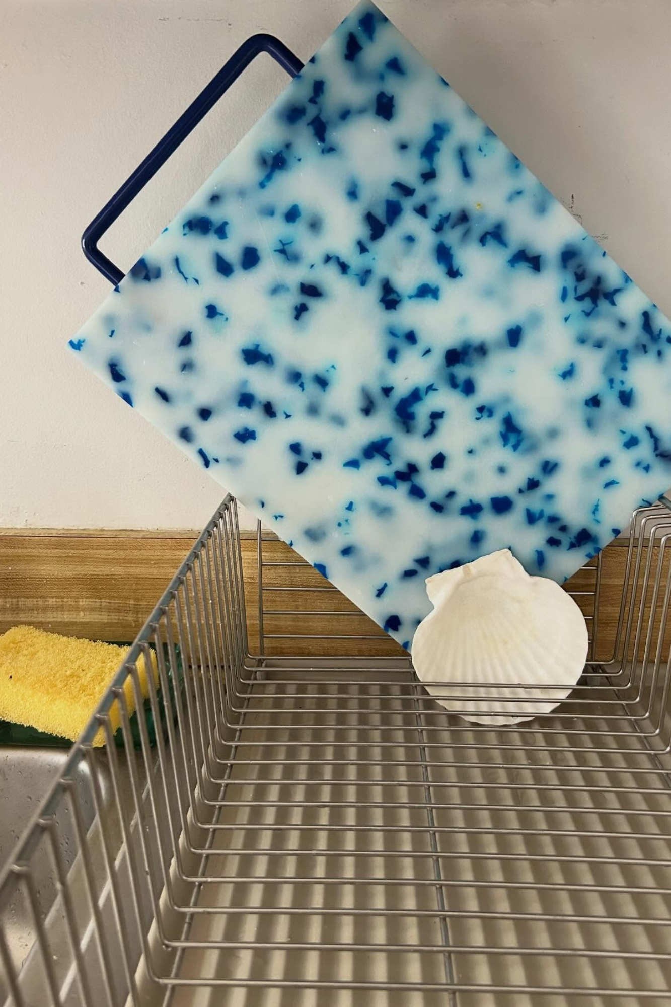 Large Cutting Board | Blue/White