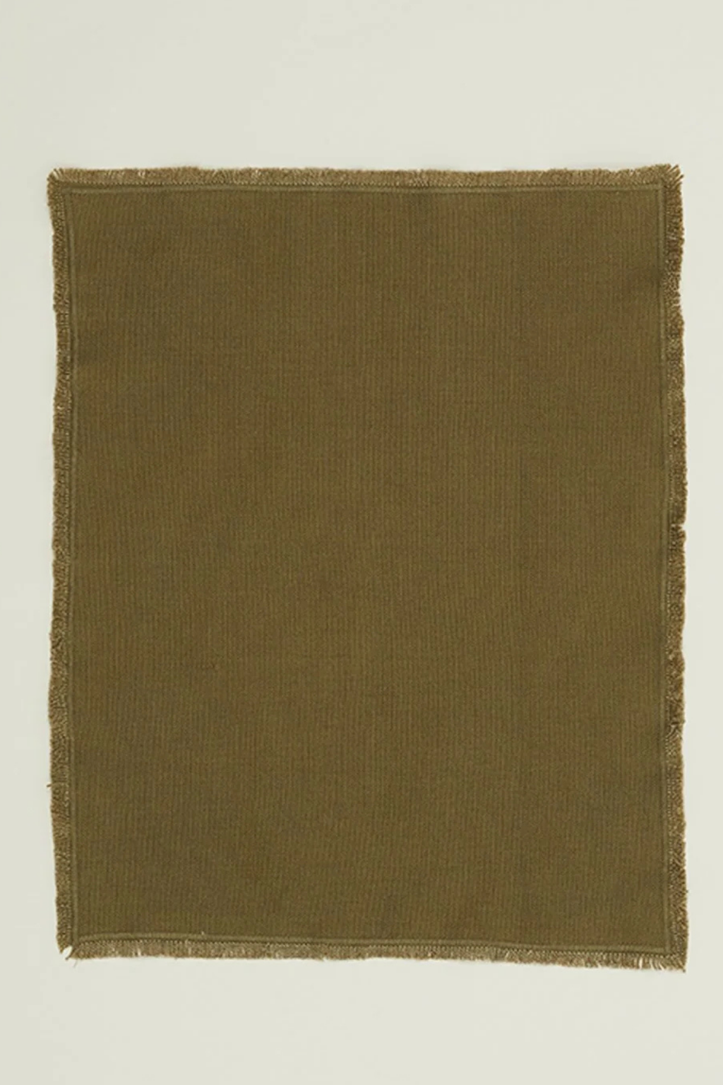 Essential Dinner Placemats Olive | Set of 4